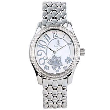 ساعت مچی SWISS TIME کد ST 221-SS/Wh